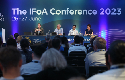 IFoA Conference 2023 plenary 4: role of actuaries in the financial services revolution